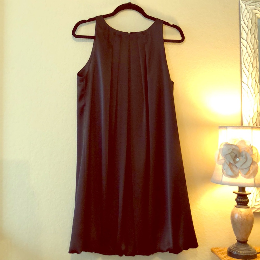 Classy little, silky, black dress